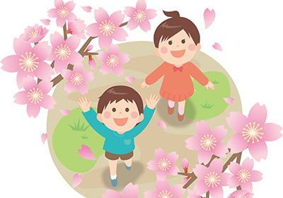 春のイラスト画像