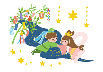 七夕のイラスト画像