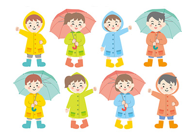 梅雨のイラスト画像