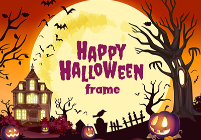 ハロウィンのイラスト画像