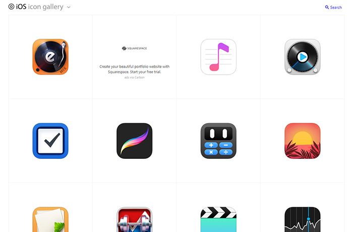iOS Icon Gallery