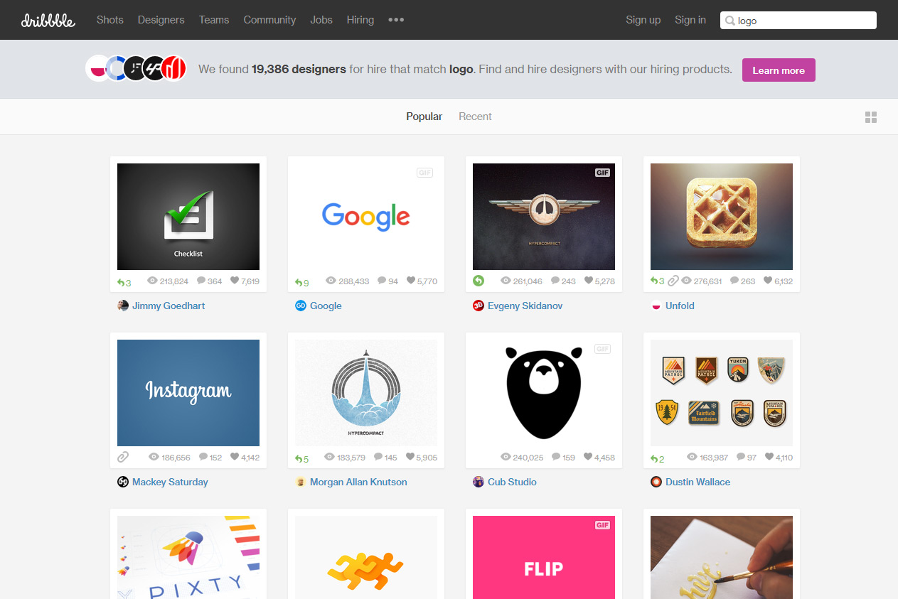 Dribbble