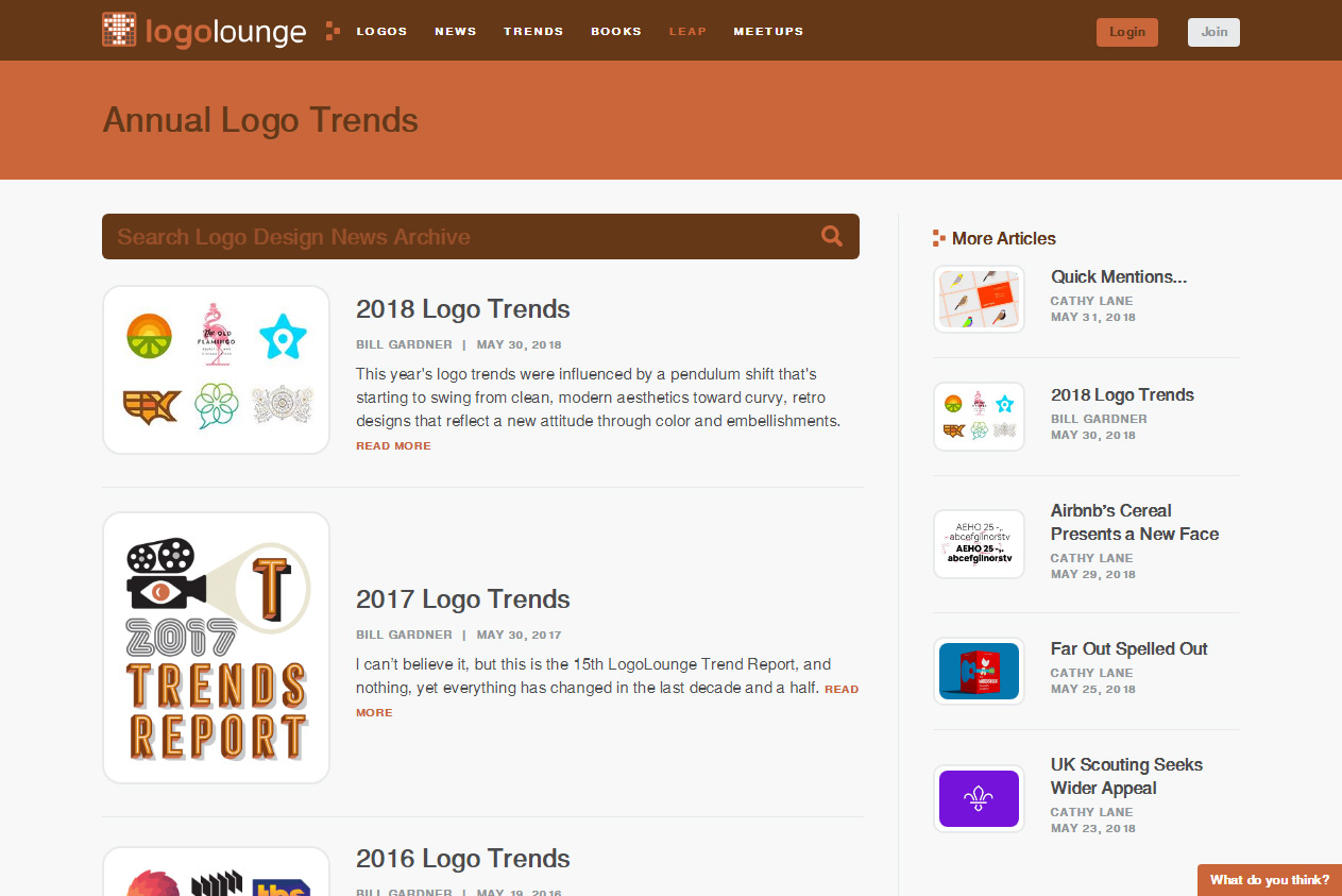 Annual Logo Trends