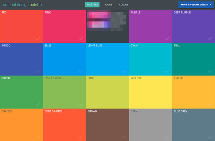 Material Palette