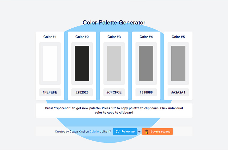 Color Palette Generator