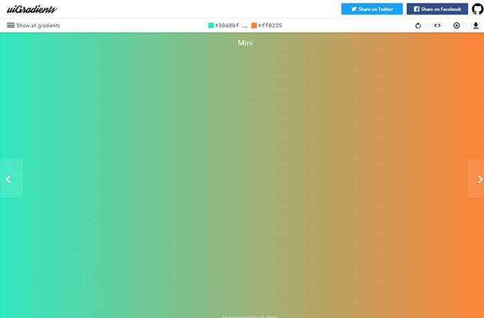 uiGradients