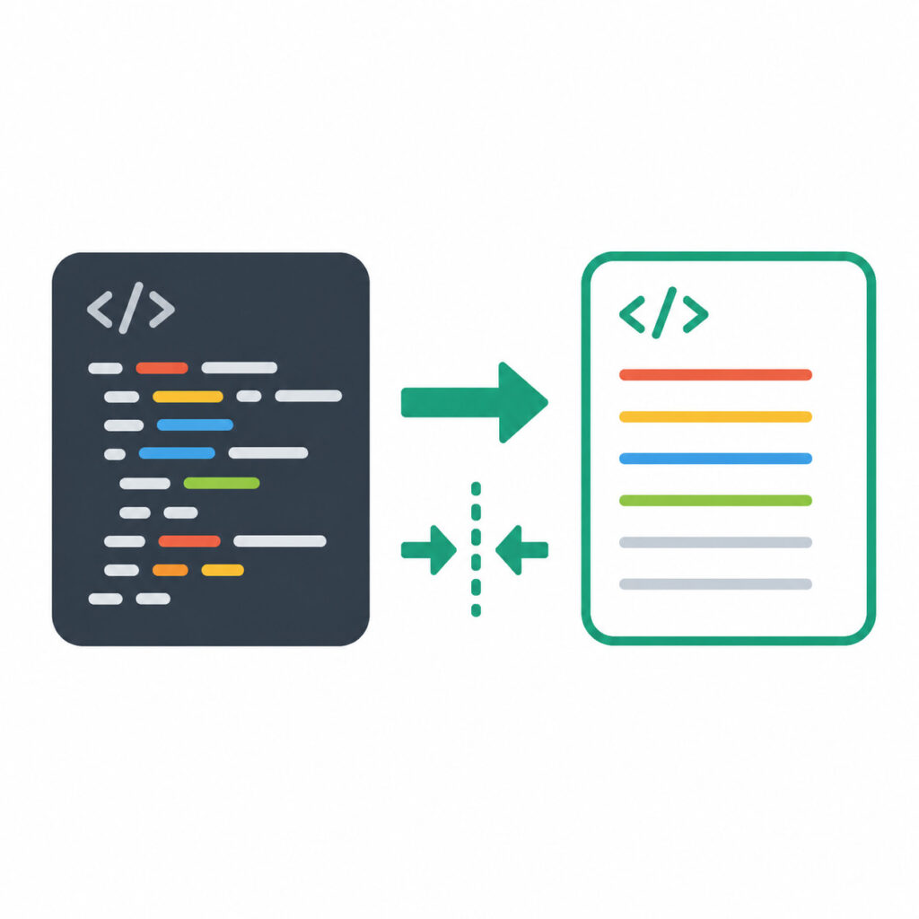 HTML/CSS/JavaScript コード圧縮整形ツール